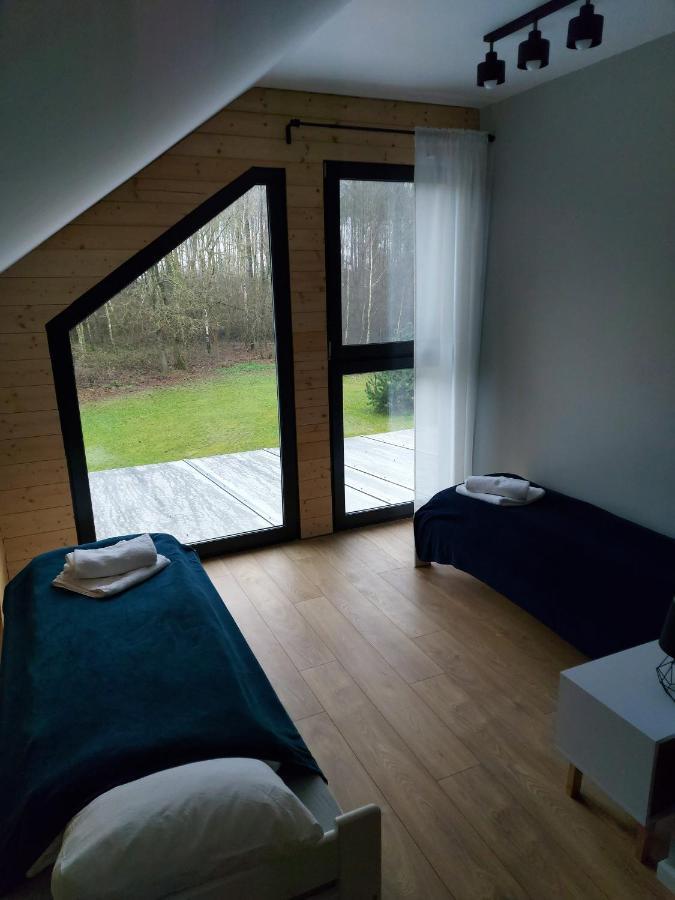Dom Przy Lesie Villa Wielgie Exterior photo